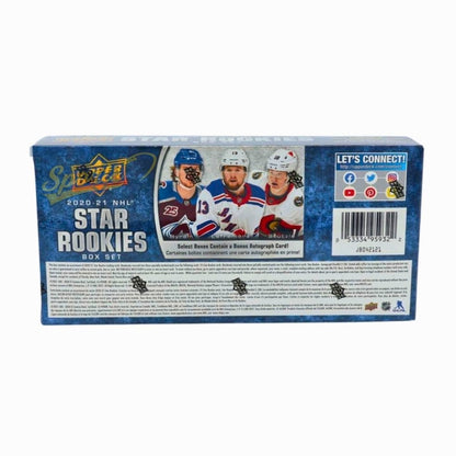 2020/21 Upper Deck NHL Rookie Box Set Hockey Hobby Box - Upper Deck