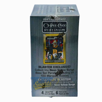2021/22 Upper Deck O - Pee - Chee Platinum Hockey 6 - Pack Blaster Box - Upper Deck