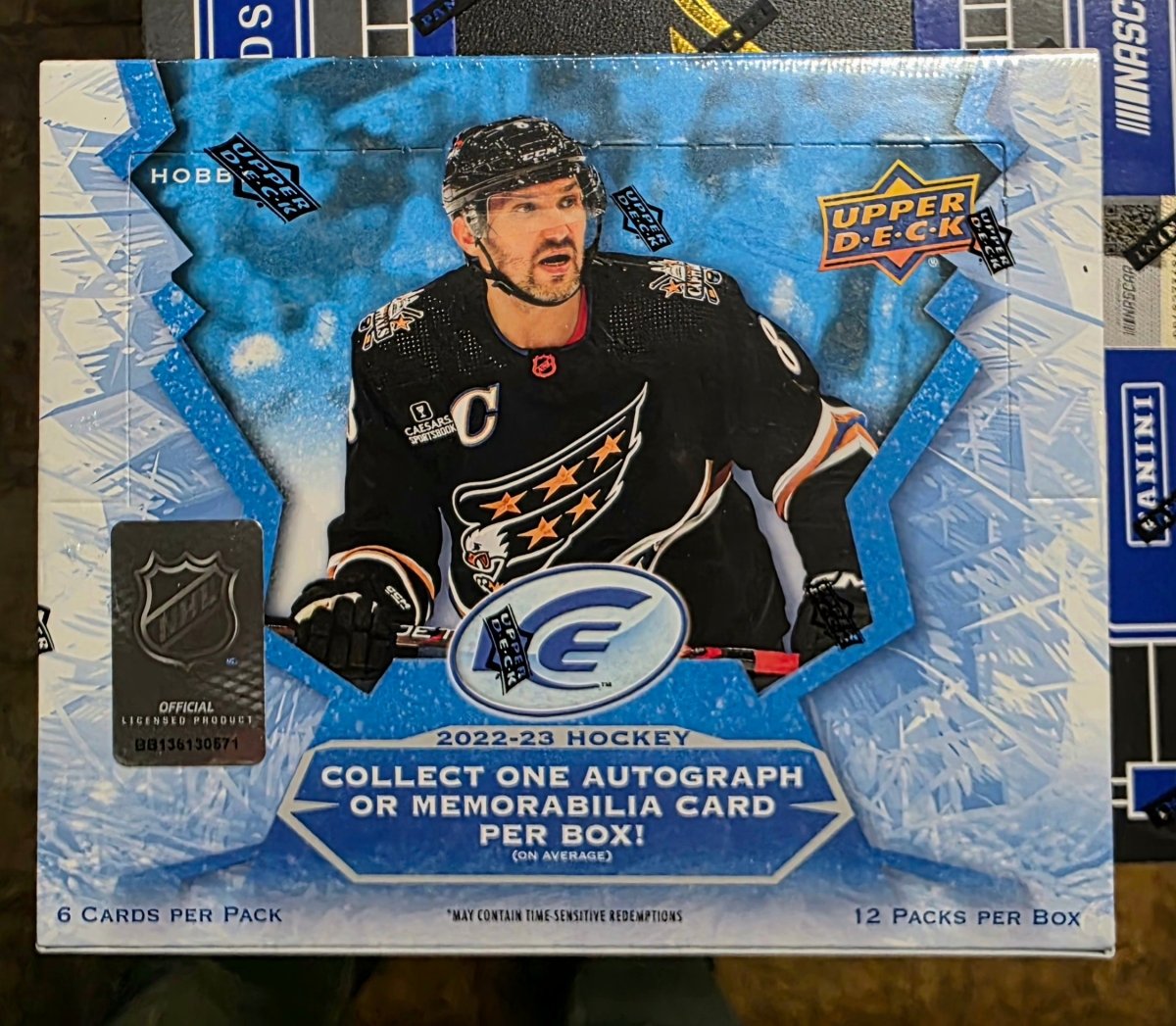 2022 - 23 Upper Deck Ice Hockey Hobby Box - Upper Deck