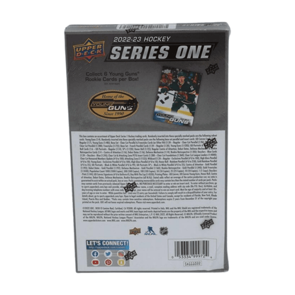 2022 - 23 Upper Deck Series 1 Hockey Hobby Box - Upper Deck