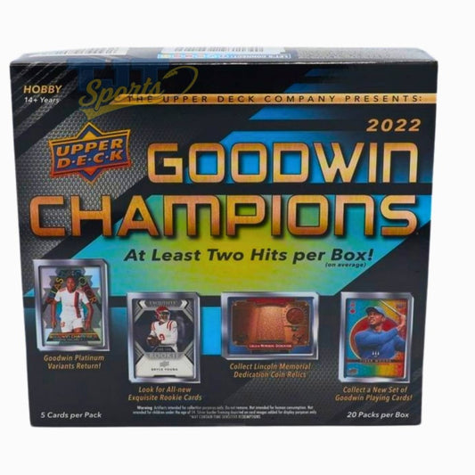 2022 Upper Deck Goodwin Champions Hobby Box - Upper Deck