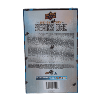 2023 - 24 Upper Deck Series 1 Hockey Hobby Box - Upper Deck