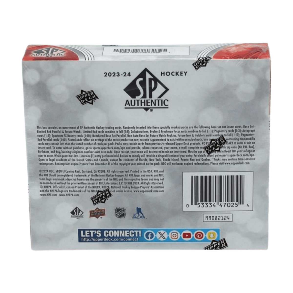 2023 - 24 Upper Deck SP Authentic Hockey Hobby Box - Upper Deck