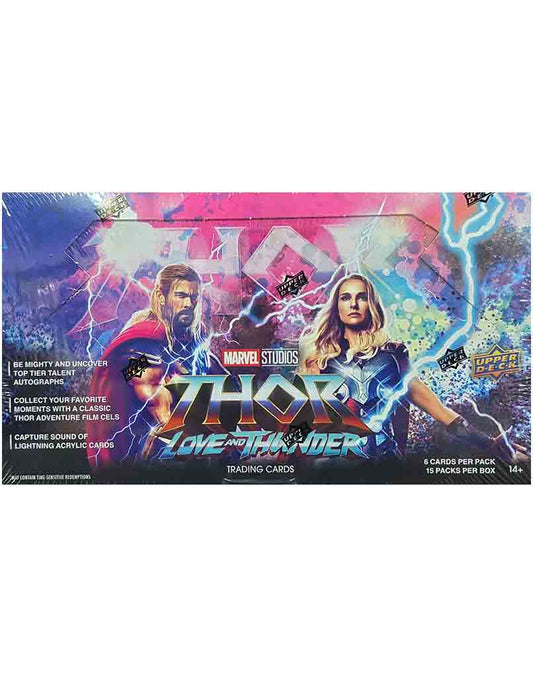 2023 Upper Deck Marvel Studios Thor: Love and Thunder Hobby Box - Upper Deck