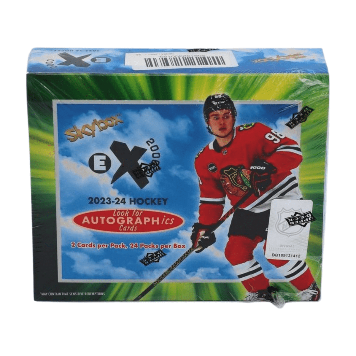 2023/24 Upper Deck Skybox E - X 2000 Hockey Hobby Box - Upper Deck