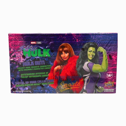 2024 Upper Deck Marvel Studios She Hulk Trading Cards Hobby Box - Upper Deck