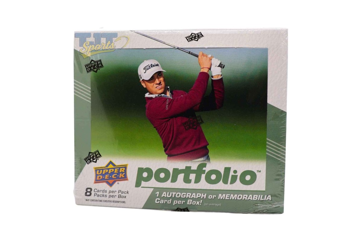 2024 Upper Deck Portfolio Golf Hobby Box – Autographs, Relics & Young Stars - Upper Deck
