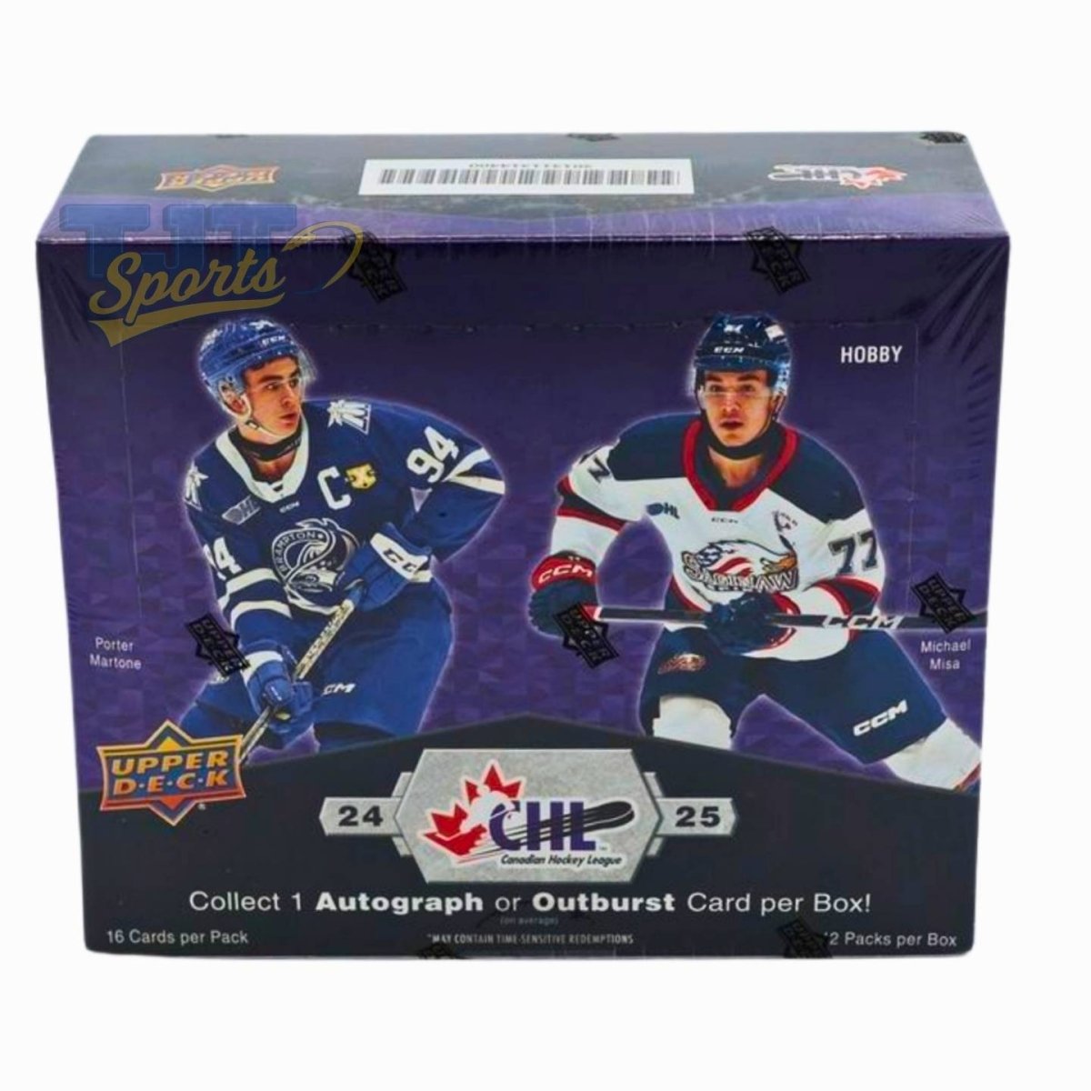 2024/25 Upper Deck CHL Hockey Hobby Box - Upper Deck