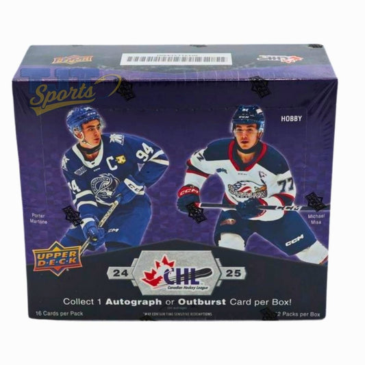 2024/25 Upper Deck CHL Hockey Hobby Box - Upper Deck