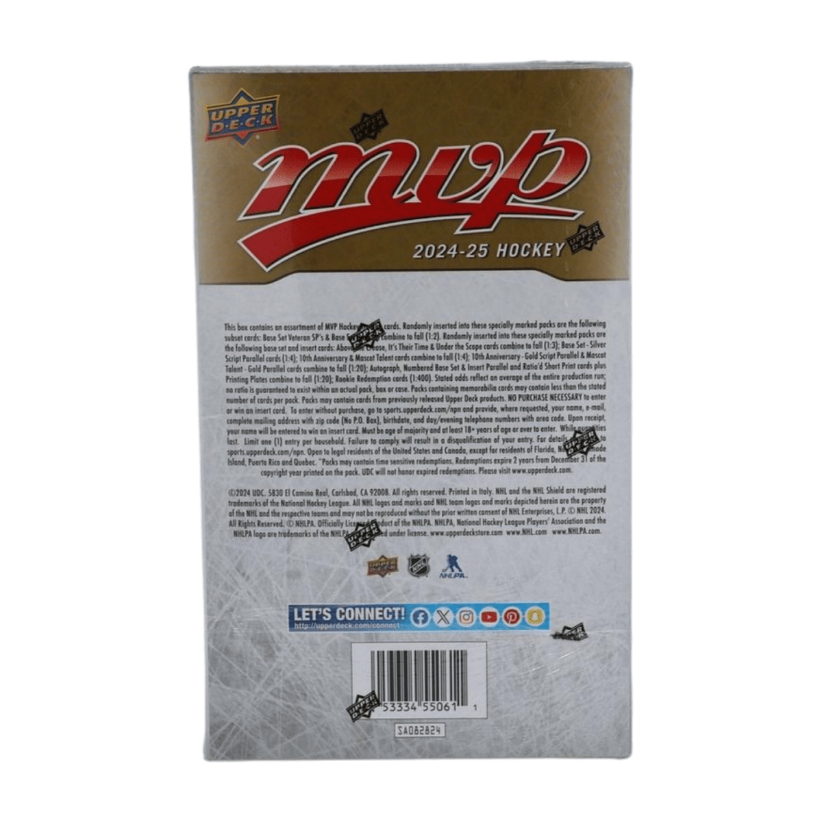 2024/25 Upper Deck MVP Hockey Hobby Box - Upper Deck