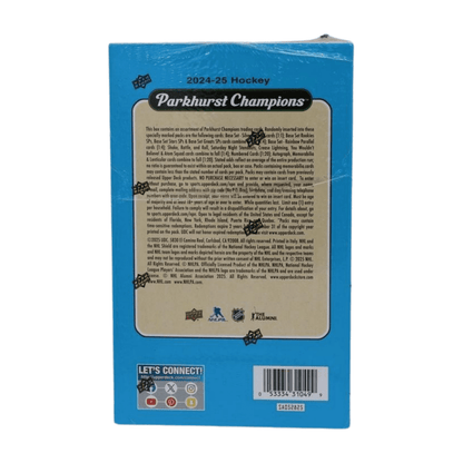 2024/25 Upper Deck Parkhurst Champions Hockey Hobby Box - Upper Deck