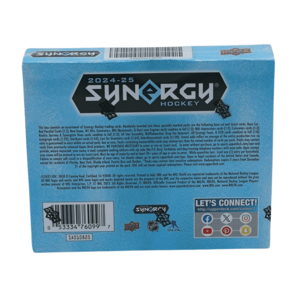 2024/25 Upper Deck Synergy Hockey Hobby Box - Upper Deck