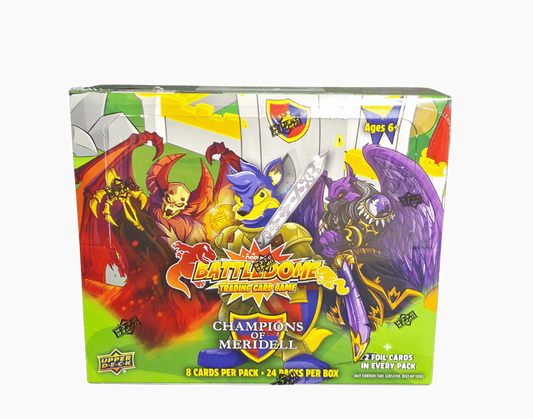 2025 Upper Deck Neopets Battledome Champions of Meridell Booster Box - Upper Deck