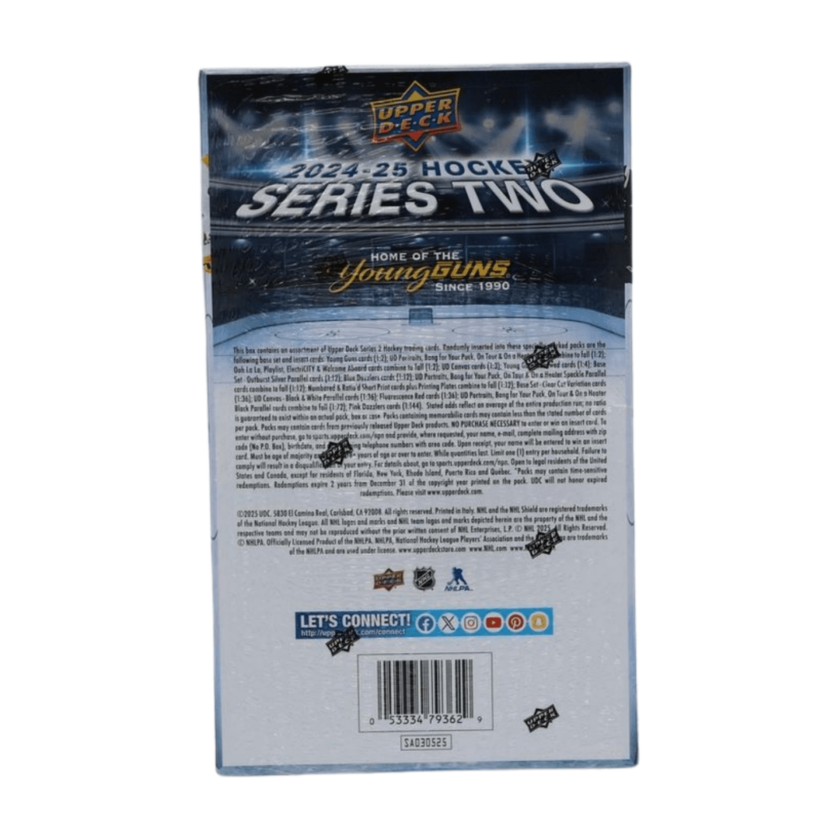2025 Upper Deck Series 2 Hockey Hobby Box - Upper Deck
