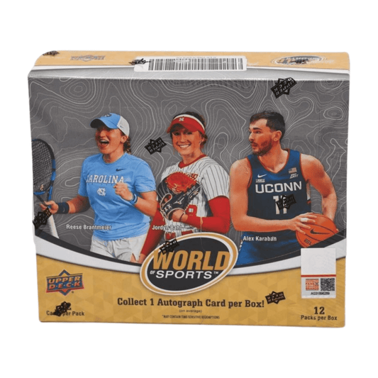 2025 Upper Deck World of Sports Volume 1 Multisport Hobby Box - Upper Deck