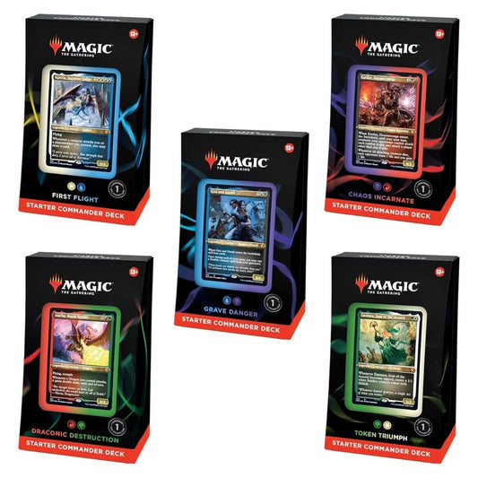 Magic: The Gathering — Starter Commander Decks 2022 Display Case - Wizards of the Coast