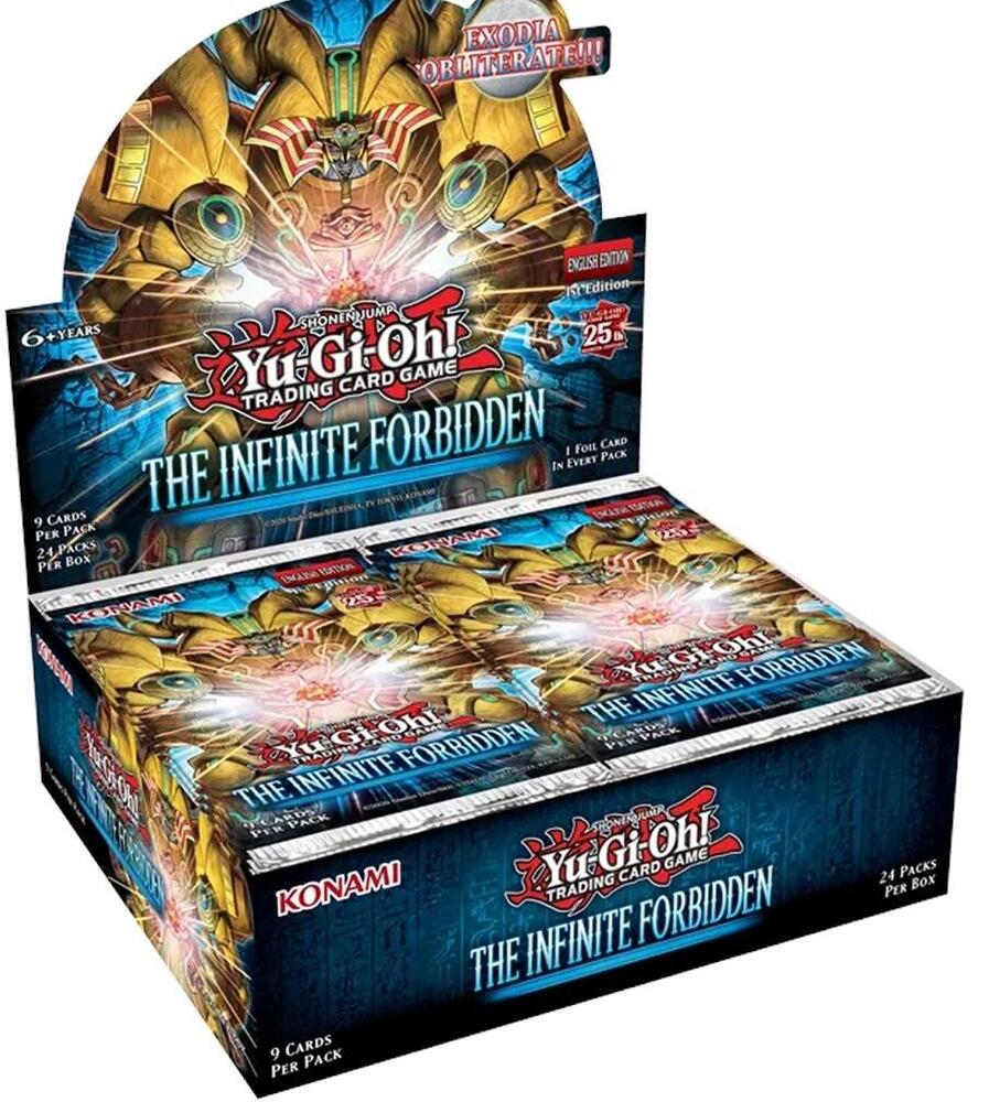 Yu-Gi-Oh! The Infinite Forbidden — Booster Pack, Booster Box, Case