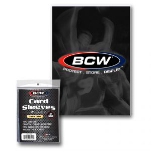 BCW Thick Soft Sleeve 100 Pack