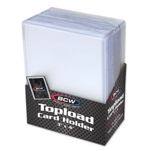 BCW Standard 3x4 Top Loader 25 Pack