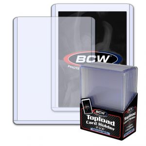 BCW 138 Point 3x4 Top Loader 10 Pack