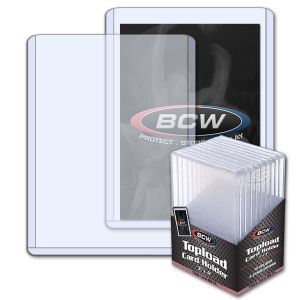 BCW 168 Point 3x4 Top Loader 10 Pack
