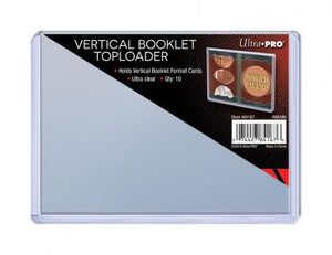 Ultra Pro Vertical Booklet Top Loader w/ Sleeve