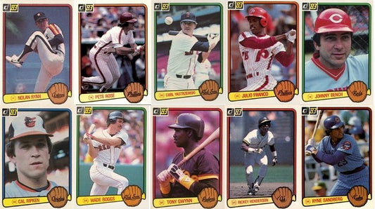 1983 DONRUSS BASEBALL COMPLETE SET 1-660 OVERALL Near Mint