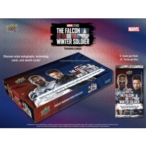 Upper Deck Marvel The Falcon and The Winter Soldier Hobby Box