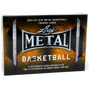 2021-22 Leaf Metal Basketball Jumbo Box