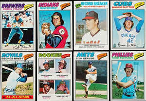 1977 TOPPS BASEBALL COMPLETE SET 1-660 OVERALL Ex Mint