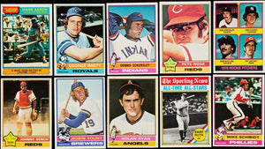 1976 TOPPS BASEBALL COMPLETE SET 1-660 OVERALL Ex Mint