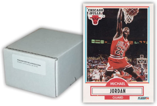 1990 - 91 Fleer Basketball Complete Set 1 - 198 Near Mint - TJT SPORTS