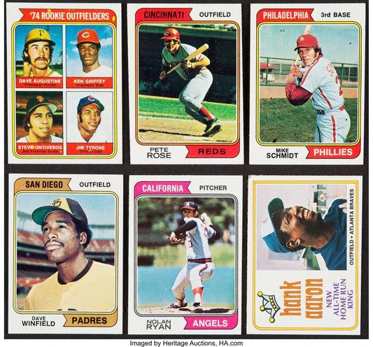 1974 TOPPS BASEBALL COMPLETE SET 1 - 660 OVERALL Ex Mint - Topps