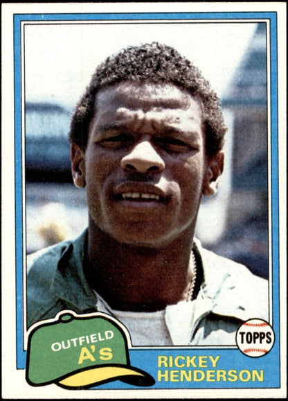 1981 TOPPS BASEBALL COMPLETE SET 1 - 726 OVERALL Near Mint - Topps