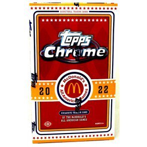 2022 Topps Chrome McDonald's All American Basketball Hobby Box - Topps